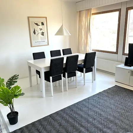 Апартаменты Rauhaisa Rivitalo Kolmio Saunalla Ювяскюля