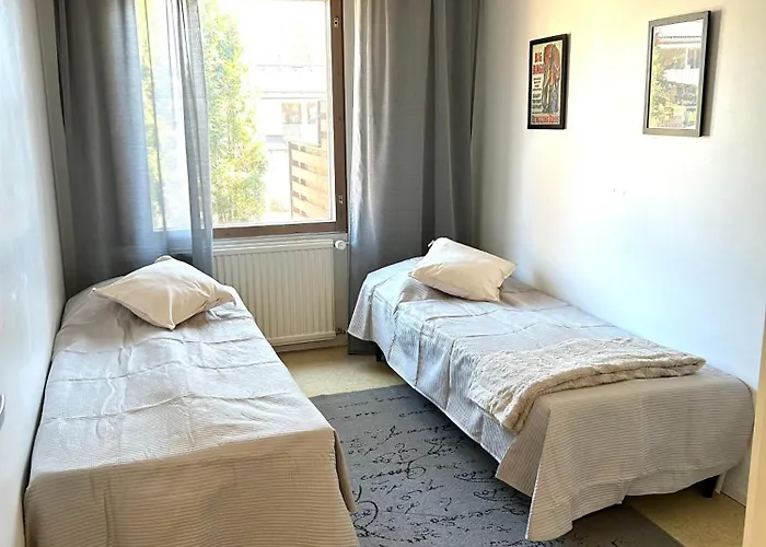 公寓 Rauhaisa Rivitalo Kolmio Saunalla *